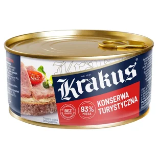 Krakus KONSERWA TURYSTYCZNA 300G - Pasztet i przetwory mięsne - miniaturka - grafika 1