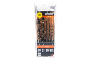 Komplet wierteł do drewna 4-10 mm Timber Twist Alpen 0067100005100 - Wiertła - miniaturka - grafika 1