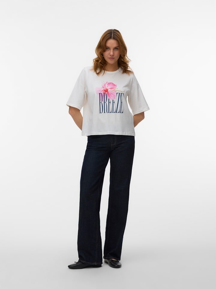 Vero Moda Koszulka w kolorze białym