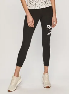 Legginsy sportowe damskie Reebok Identity Big Logo Cotton Legging 100042568 M Czarne (4064048140261) - Spodnie sportowe damskie - miniaturka - grafika 1