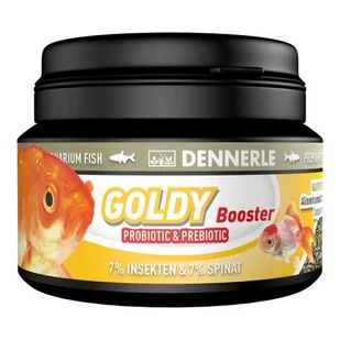 DENNERLE Pokarm podstawowy dla wszystkich złotych rybek Goldy Booster, 100 ml (7514) - Pokarm dla ryb - miniaturka - grafika 1