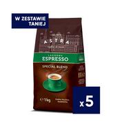 Kawa - 5x Kawa Astra Łagodna Espresso ziarnista 1kg - miniaturka - grafika 1