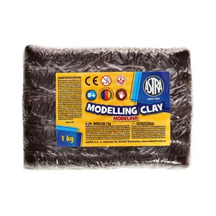 Astra POLSKA Modelina luzem 1kg ceglasta - Masy plastyczne - miniaturka - grafika 1