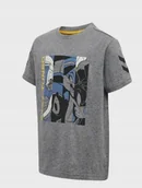 Koszulki i topy damskie - Hummel T-Shirt Bawełniany Szary 146cm 1a3g6_e* - miniaturka - grafika 1