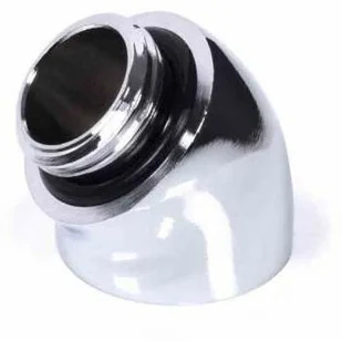 Alphacool 45 stopni G1/4 cala męski do G1/4 cala żeński chrom; - Chłodzenie wodne - miniaturka - grafika 1