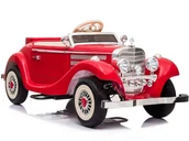 Pojazdy elektryczne dla dzieci - LEAN CARS Auto na Akumulator Mercedes 540K Czerwony 7724 - miniaturka - grafika 1