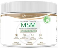Witaminy i minerały dla sportowców - PROGRESS LABS MSM Metylosulfonylometan 250g - miniaturka - grafika 1