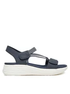 Sandały damskie - Clara Barson Sandały R24AW02734 Granatowy - miniaturka - grafika 1