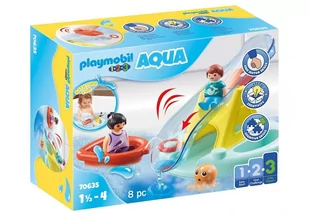PLAYMOBIL 70635 PŁYWAJĄCA WYSPA ZE ZJEŻDŻALNIĄ - Klocki - miniaturka - grafika 1