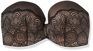 Biustonosze - Wonderbra Damski biustonosz Ultimate Strapless, czarny, 85D - grafika 1