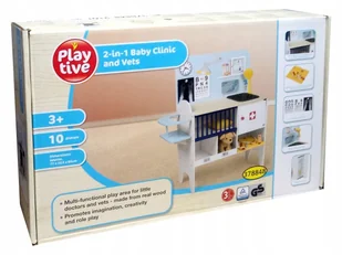 Klinika dla dzieci - zwerząt, gabinet, weterynarz - Zabawy w naśladowanie dorosłych - miniaturka - grafika 1