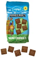 Ciastka - MINECRAFT MINI COOKIES ZBOŻOWE KAKAOWE CIASTECZKA KWADRATY 100G MAXIES - miniaturka - grafika 1