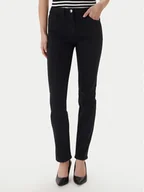 Spodnie damskie - Morgan Jeansy 251-PETROI Czarny Slim Fit - miniaturka - grafika 1