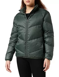 SPARKZ COPENHAGEN Ava Puff krótka kurtka damska, Zielony (Evergreen 858), M - Kurtki damskie - miniaturka - grafika 1