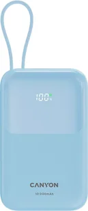 Canyon OnPower 101 10000 mAh 22.5W Blue CNS-CPB101BL - Powerbanki - miniaturka - grafika 1