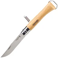 Noże - Nóż składany Opinel No.10 Inox z korkociągiem i otwieraczem do butelek - Natural - miniaturka - grafika 1