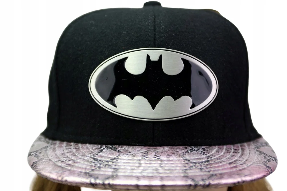 Czapka daszkiem męska damska Batman Metalowe Logo DC-Comics 55-60 Snapback