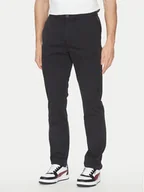Spodnie męskie - Napapijri Chinosy M-Puyo NP0A4H98 Czarny Slim Fit - miniaturka - grafika 1