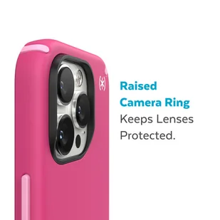 Speck Presidio2 Pro - Etui iPhone 14 Pro Max z powłoką MICROBAN (Digitalpink / Blossompink / White) - Etui i futerały do telefonów - miniaturka - grafika 5
