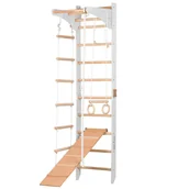 Wyposażenie sportowe i gimnastyczne - Drabinka gimnastyczna dla dzieci i dorosłych (SPR C+slide white) - miniaturka - grafika 1