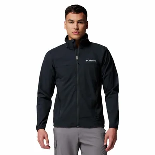 Męska kurtka softshellowa Columbia Heather Canyon II Jacket black - L - Kurtki męskie - miniaturka - grafika 1