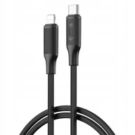Kable USB - XO KABEL NB-Q265A PD USB-C - LIGHTNING 1,0M 27W CZARNY - miniaturka - grafika 1