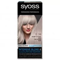 Farby do włosów i szampony koloryzujące - Syoss Cool Blonds, farba do włosów 12-59 Chłodny Platynowy Blond - miniaturka - grafika 1