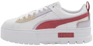 Sneakersy damskie - Buty damskie Puma Mayze UT 39 Białe Stylowe Modne Sneakersy Na Platformie - miniaturka - grafika 1