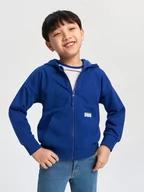 Swetry dla chłopców - Sinsay - Bluza rozpinana - niebieski - miniaturka - grafika 1