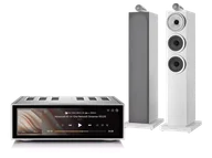 Zestawy stereo - Rose RS520 (srebrny) + 703 S3 (biały) - miniaturka - grafika 1