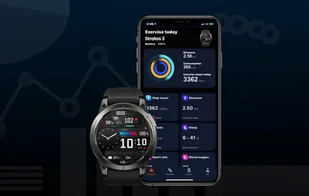 Zeblaze Stratos 3 Pomarańczowy - Smartwatch - miniaturka - grafika 10