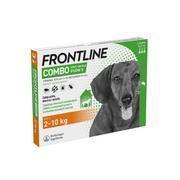 Artykuły przeciw pasożytom - Frontline Combo Spot-on dla psów - S: 2-10 kg (6 pipet x 0,67 ml) - miniaturka - grafika 1