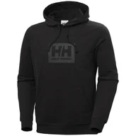 Bluzy sportowe męskie - Męska bluza Helly Hansen Hh Box Hoodie Rozmiar: L / Kolor: czarny - miniaturka - grafika 1