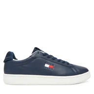 Sneakersy męskie - Sneakersy Tommy Jeans Archive '98 EM0EM01596 Granatowy - miniaturka - grafika 1
