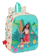 Plecaki szkolne i tornistry - Safta VAIANA Plecak dziecięcy, plecak dziecięcy, plecak szkolny, przystosowany do samochodu, idealny do przedszkola, wygodny i wszechstronny, jakość i wytrzymałość, 22 x 10 x 27 cm, beżowy/niebieski, - miniaturka - grafika 1