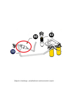 Części i akcesoria do maszyn rolniczych - NEW HOLLAND CASE Filtr oleju hydraulicznego CNH 84181465 84181465 - miniaturka - grafika 1