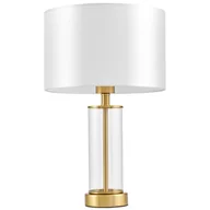 Lampy stojące - NOWOCZESNA LAMPA NOCNA MOSIĘŻNA LEONA - miniaturka - grafika 1
