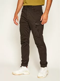 Spodnie męskie - G-Star Raw Spodnie materiałowe D14515-4893-976 Szary Regular Fit - grafika 1