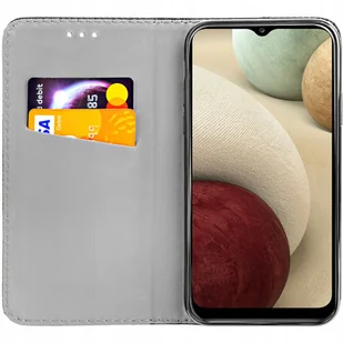 Etui Z Klapką Do Samsung Galaxy A13 4G Czarne Zamykane Magnetyczne Kabura - Etui i futerały do telefonów - miniaturka - grafika 1