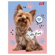 Zeszyty szkolne - Unipap Zeszyt A5 okładka laminowana 70 g/m2 My Little Friend kratka 16 kartek - miniaturka - grafika 1