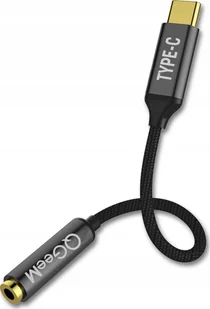 Adapter USB Przejściówka Adapter USB typ C do mini Jack 3.5mm - Adaptery i przejściówki - miniaturka - grafika 1