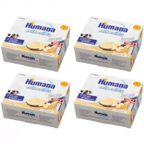 Humana Deserek mleczny kaszka waniliowa po 8 miesiącu Milk Minis Zestaw 4 x 400 g - Desery dla dzieci - miniaturka - grafika 1