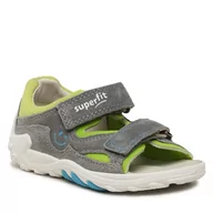 Buty dla chłopców - Sandały Superfit 1-000034-2500 D Lightgrey/Lightgreen - miniaturka - grafika 1