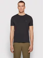 Koszulki męskie - Hugo Boss T-Shirt Teelux 50448694 Czarny Slim Fit - miniaturka - grafika 1