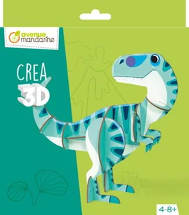 Puzzle 3D Dinozaur - Zabawki kreatywne - miniaturka - grafika 1