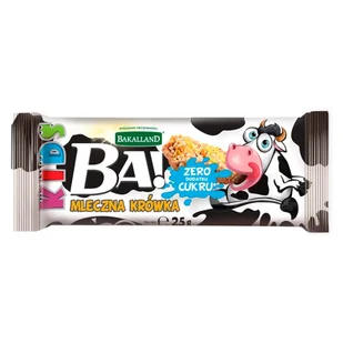 Bakalland Baton BA! krówka 25g - Batoniki - miniaturka - grafika 1