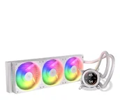 Chłodzenie wodne - KRUX HydroGlance 360 ARGB LCD White 3x120mm - miniaturka - grafika 1