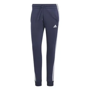 adidas Damskie spodnie polarowe Essentials z 3 paskami - Spodnie damskie - miniaturka - grafika 1