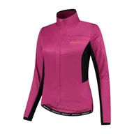 Kurtki damskie - Damska Kurtka Rowerowa Rogelli Barrier Winterjacket | Pink - Rozmiar Xs - miniaturka - grafika 1