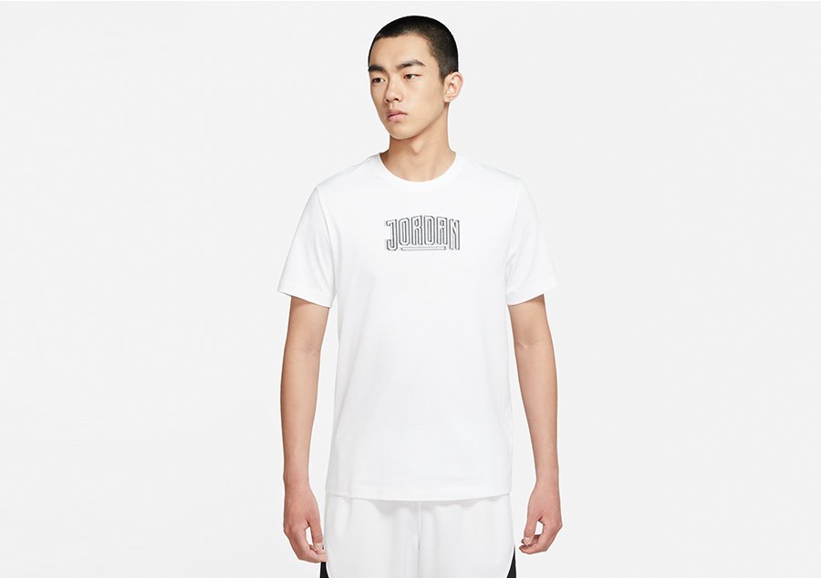 Nike Air Jordan Dri-Fit Sport Dna Tee White